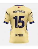 Barcelona Andreas Christensen #15 Vieraspaita 2025-26 Lyhythihainen